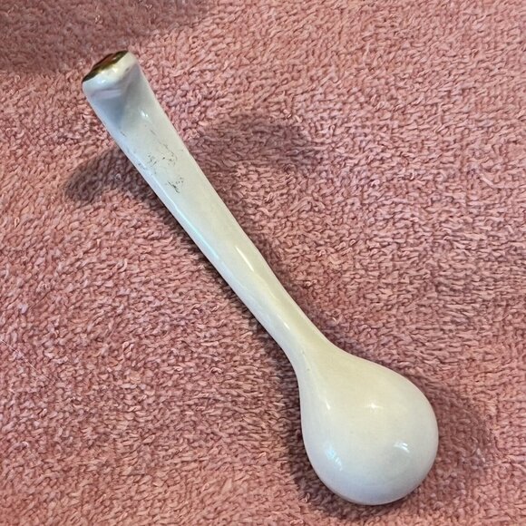 Fitz and Floyd Florentine Christmas Sugar Spoon 4.25" Ceramic - Picture 3 of 9